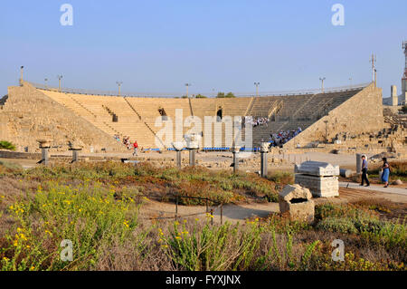 Amphitheater, Caesarea, Israel Stockfoto