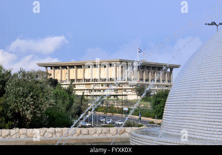 Knesset, Parlamentsgebäude, Einkammerparlament, Jerusalem, Israel Stockfoto