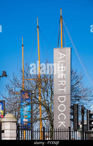 Albert Dock, Liverpool, Merseyside, England, Vereinigtes Königreich Stockfoto