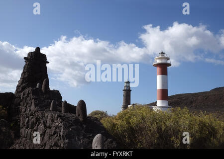 Leuchttürme auf La Palma Stockfoto