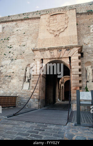 Altstadt von Ibiza, Spanien Stockfoto