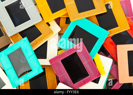 Bilderrahmen für Folienhintergrund Stockfoto