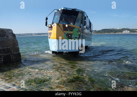 Amphibienfahrzeug, Saint Helier, Jersey Stockfoto