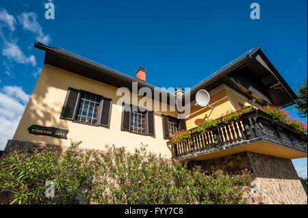 Berggipfel St. Urban in Slowenien in der Nähe von Maribor. Stockfoto