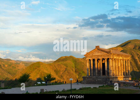 Eurasien, Caucasus Region, Armenien, Kotayk Provinz, Garni, Garni Tempel, UNESCO-Weltkulturerbe Stockfoto