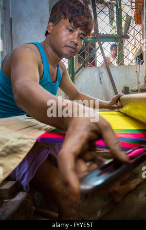 Md. joshim (30 Jahre) ein palli benarashi Arbeitnehmer © jahangir Alam onuchcha/alamy Stockfoto