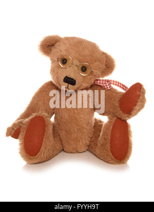 Niedliche Teddy Stofftier Ausschnitt Stockfoto