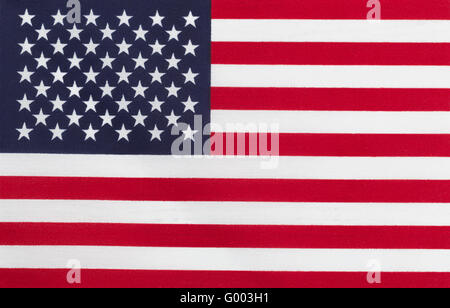 Flagge der Vereinigten Staaten von Amerika Stockfoto