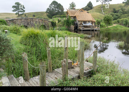 Hobbingen Mühle Stockfoto