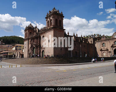 Die Kathedrale von Santo Domingo Cusco Peru Stockfoto