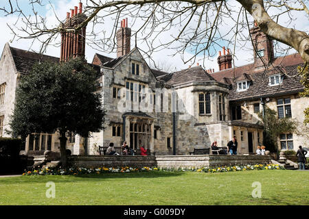 Southover Grange und Gärten in Lewes East Sussex UK Stockfoto