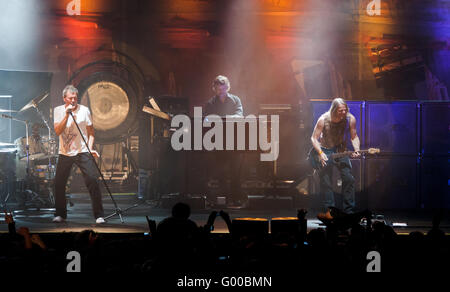 Deep Purple berühmte Rockband auf der Bühne eine live-Rock-Konzerte auf in Nicosia Zypern Stockfoto