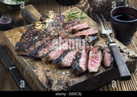 Bistecca alla Fiorentina Stockfoto