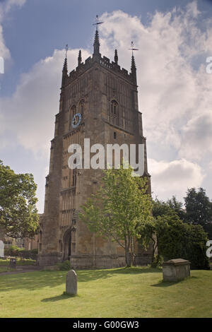 Kirchen von Allerheiligen und Sankt Lawerance Evesham Stockfoto