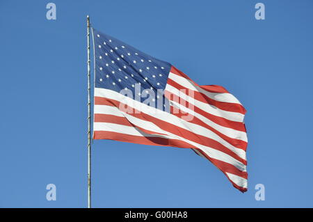 US-Flagge Stockfoto