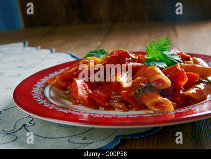 FRA Diavolo-sauce Stockfoto