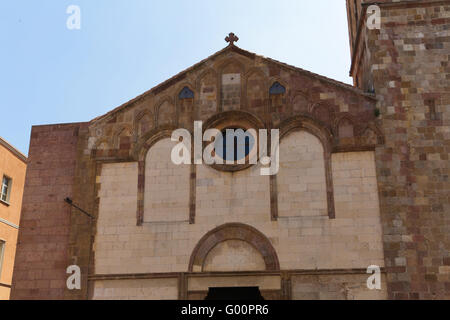 Iglesias Kirche Sardiniens Stockfoto