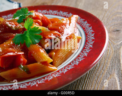 FRA Diavolo-sauce Stockfoto