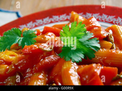 FRA Diavolo-sauce Stockfoto