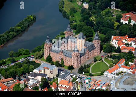 Johannesburg-Burg in Aschaffenburg, Deutschland Stockfoto