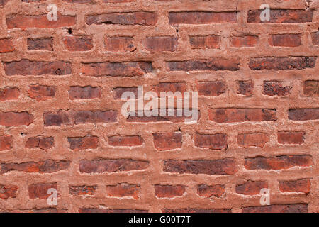 Ziegel-Wand-Hintergrund Stockfoto