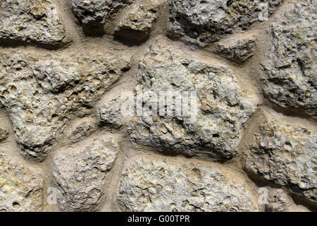 Stein Wand Hintergrund horizontale Stockfoto