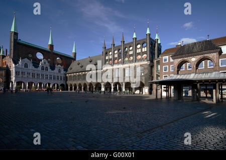 Hansestadt Lübeck Stockfoto