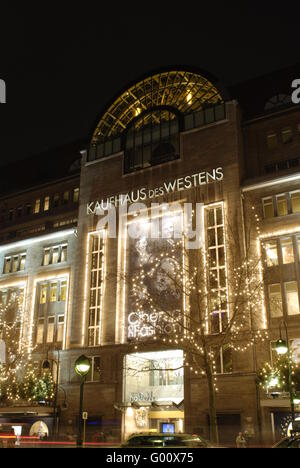 Berlin, KaDeWe Kaufhaus Stockfoto