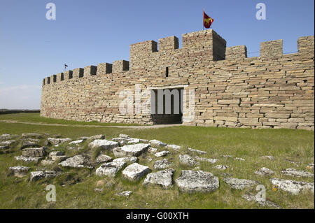 Wikinger-Burg, Gotland, Schweden Stockfoto