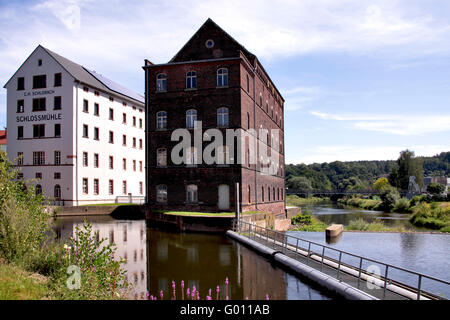 Mühle Rochlitz Stockfoto