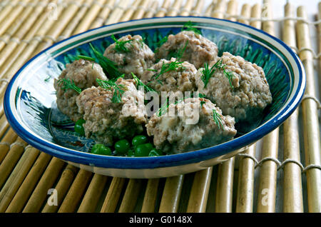 Huhn Bakso Stockfoto