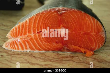 Lachs Stockfoto