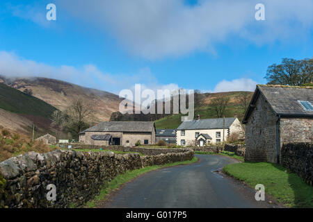 Der Weiler Sykes in The Trough of Bowland Lancashire Stockfoto