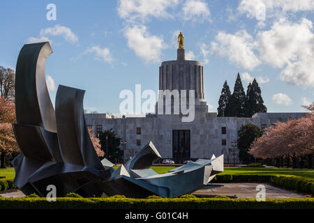 Oregon State Capitol Building in Salem, Oregon Stockfoto