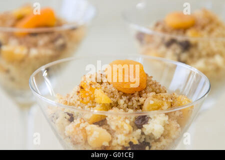 Hölty Afrikanischer Couscous - süße afrikanische Couscous Stockfoto