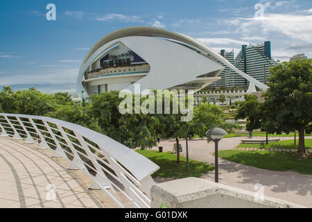 Spanien, 11.09.2013-Stadt der Künste und Wissenschaften von Valencia Stockfoto