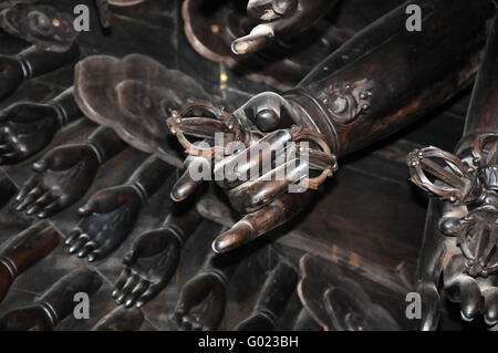 Tausende Hände Guanyin statue Stockfoto
