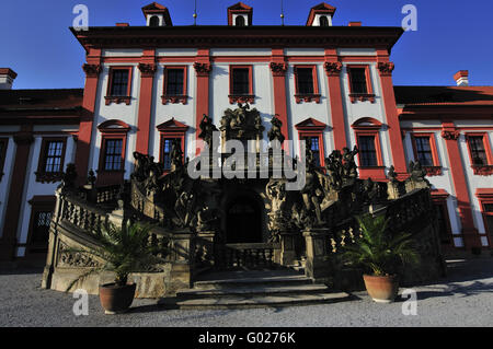 Schloss Troja Stockfoto