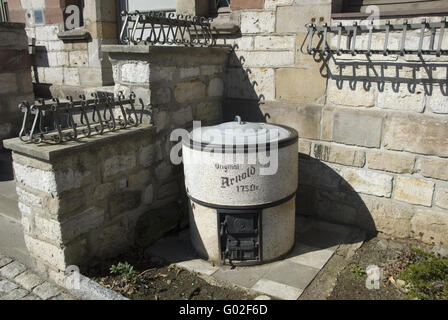 Wasserkocher in Schloß Salder Stockfoto