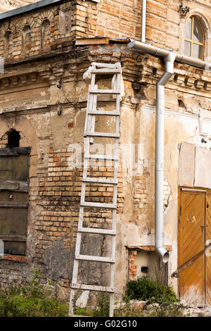 alten verfallenen Gebäude Stockfoto