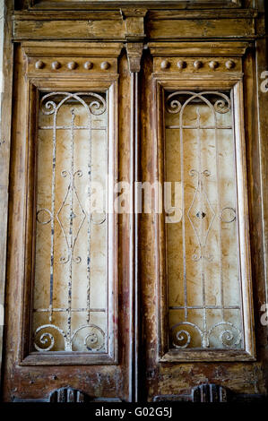 Rustikale Türen Stockfoto