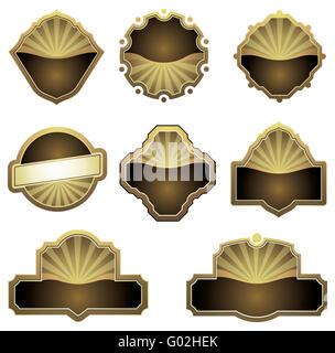 Reihe von Design-Elemente Stockfoto