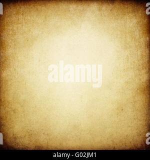 Die Textur des alten Vintage verbrannten Papier. Mit Platz für Text oder Bild. Stockfoto