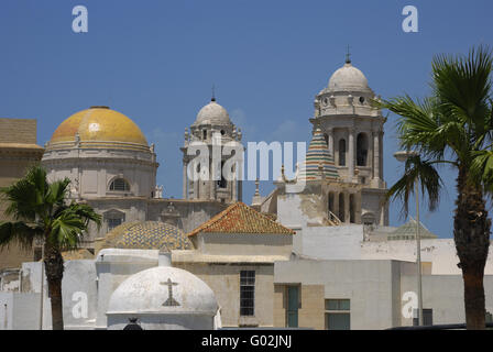 Kathedrale von Cadiz Stockfoto