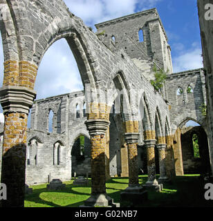 Unvollendete Kirche Bermuda Stockfoto