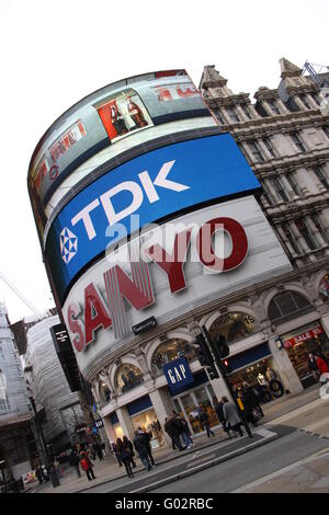 Londoner Picadilly Circus am Tag Stockfoto