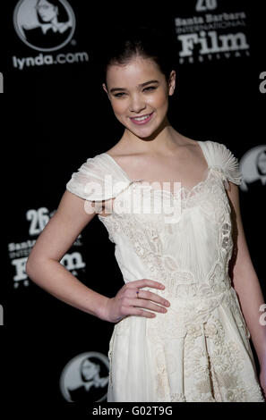 14 jährige True Grit Schauspielerin, Hailee Steinfeld Stockfoto