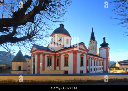 Wallfahrtskirche in Mariazell, Steiermark, Österreich Stockfoto