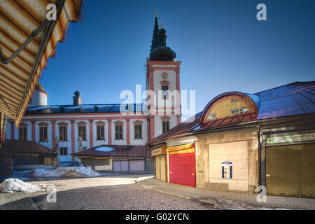 Wallfahrtskirche in Mariazell, Steiermark, Österreich Stockfoto