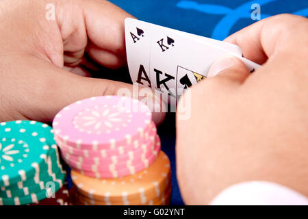 Kartenspiel Stockfoto